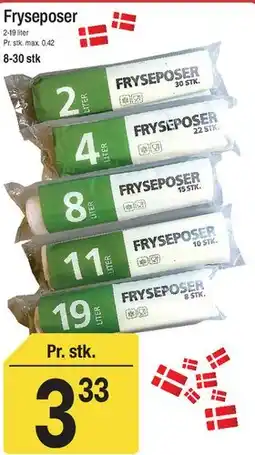 ABC Lavpris Fryseposer tilbud