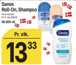 ABC Lavpris Sanex Roll-On, Shampoo tilbud