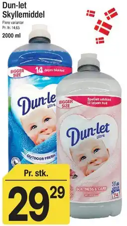 ABC Lavpris Dun-let Skyllemiddel tilbud