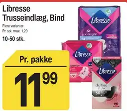 ABC Lavpris Libresse Trusseindlæg, Bind tilbud