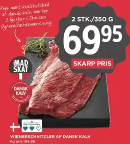 MENY Wienerschnitzler af dansk kalv tilbud