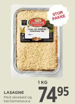 MENY Lasagne tilbud