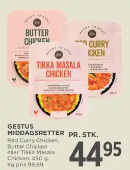 MENY Gestus middagsretter tilbud