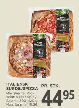 MENY Italiensk surdejspizza tilbud