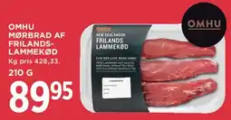 MENY Omhu mørbrad af frilands-lammekød tilbud