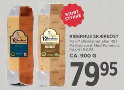MENY Riberhus skæreost tilbud