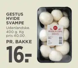 MENY Gestus hvide svampe tilbud
