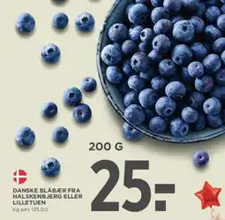 MENY Danske blåbær tilbud