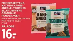 MENY Bagværk (Hatting / Tebirkes / Jensens pandekager) tilbud