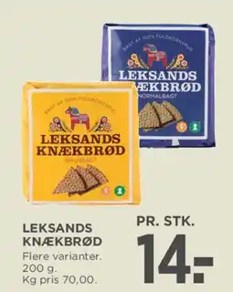 MENY Leksands Knækbrød tilbud