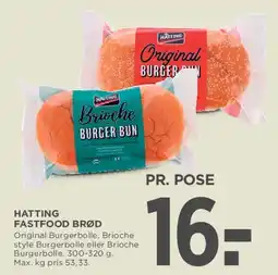 MENY Hatting Fastfood Brød tilbud
