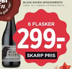 MENY Black Raven Appassimento tilbud