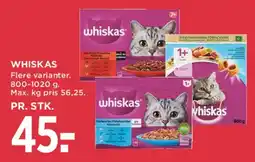 MENY Whiskas tilbud