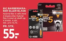MENY BIC barberskraber eller blade tilbud