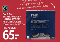 MENY Fair by S.V. Michelsen håndlavede flødeboller tilbud