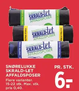 MENY Skrald-Let affaldsposer tilbud