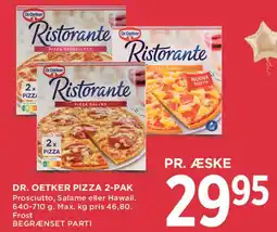 MENY Dr. Oetker Ristorante pizza 2-pak tilbud