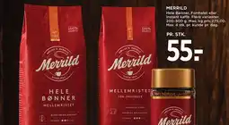 MENY Merrild Hele Bønner (Mellemristet) tilbud