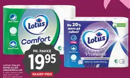 MENY Lotus Comfort / Lotus Premium toiletpapir tilbud