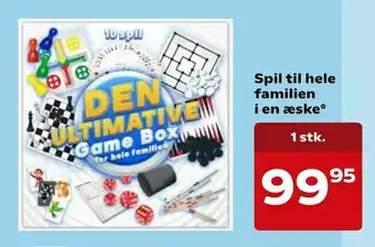 Kvickly Spil til hele familien i en æske tilbud