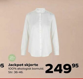 Kvickly Jackpot skjorte tilbud