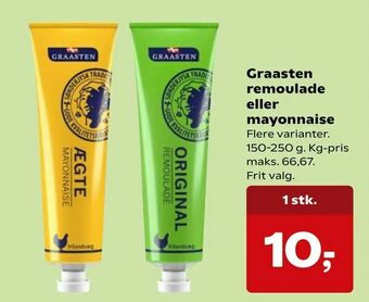 Kvickly Graasten remoulade eller mayonnaise tilbud