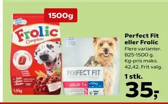 Kvickly Perfect Fit eller Frolic tilbud