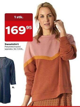 Kvickly Sweatshirt tilbud