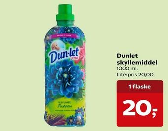 Dunlet skyllemiddel