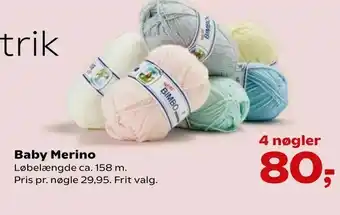Kvickly Baby Merino tilbud