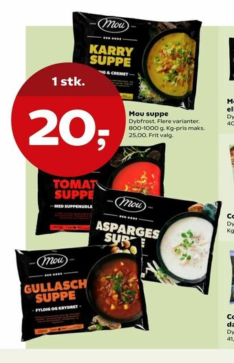 Kvickly Mou suppe tilbud