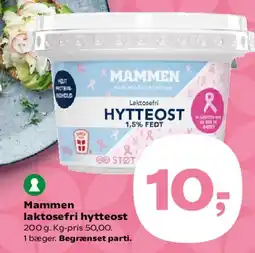 Kvickly Mammen laktosefri hytteost tilbud