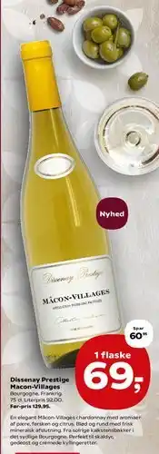 Kvickly Dissenay Prestige Mâcon-Villages tilbud
