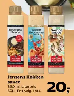 Kvickly Jensens Køkken sauce tilbud