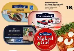 Kvickly Bornholms eller Glyngøre fiskemarked tilbud