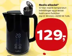 Kvickly Nedis elkedel tilbud