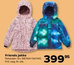 Kvickly Friends jakke tilbud