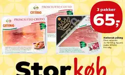 Kvickly Citterio prosciutto / Italiensk pålæg tilbud
