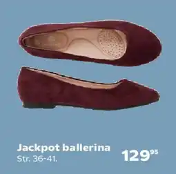 Kvickly Jackpot ballerina tilbud