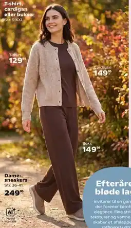 Kvickly T-shirt, cardigan eller bukser tilbud