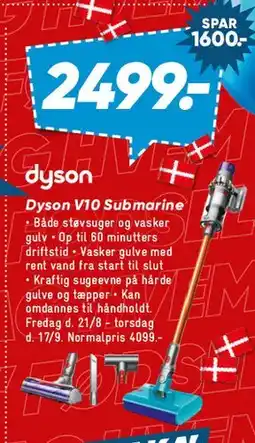 Bilka Dyson V10 Submarine tilbud