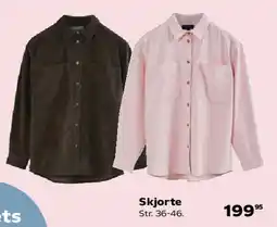 Kvickly Skjorte tilbud