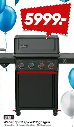 Bilka Weber Spirit epx 435R gasgrill tilbud