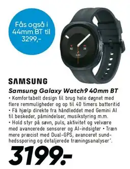 Bilka Samsung Galaxy Watch5 40mm BT tilbud