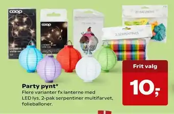 Party pynt