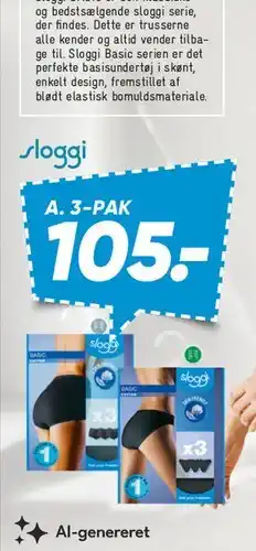 Bilka sloggi A. 3-PAK tilbud