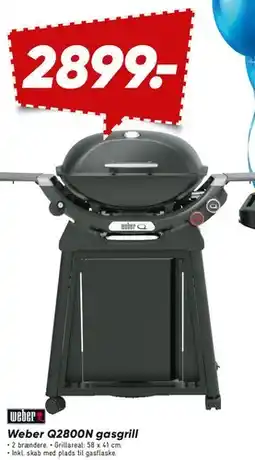 Bilka Weber Q2800 gasgrill tilbud