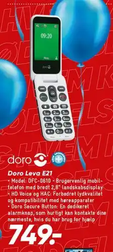 Bilka Doro Leva E21 tilbud