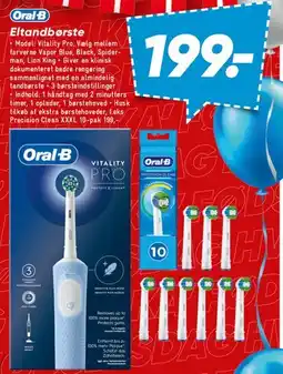 Bilka Oral‑B Vitality Pro elektrisk tandbørste tilbud