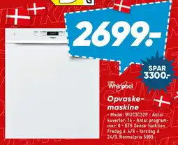 Bilka Opvaskemaskine tilbud